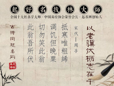 以老驥伏櫪志在千里為韻作八小詩贈伯永 其